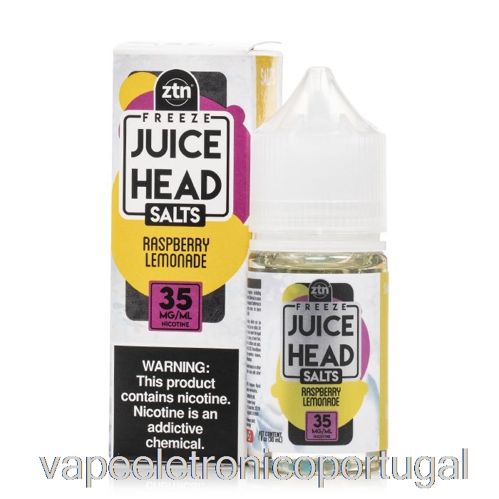 Vape Eletronico Congelar Limonada De Framboesa - Suco De Sais De Cabeça - 30ml 50mg